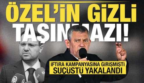 Çıngıraklı kadı ve Özel’in gizli taşınmazı!