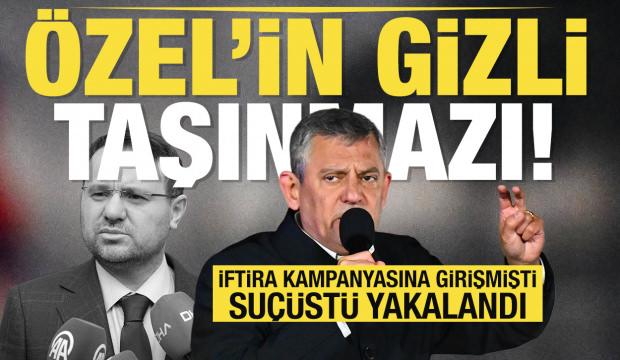 Çıngıraklı kadı ve Özel’in gizli taşınmazı!