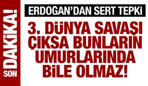 Cumhurbaşkanı Erdoğan'dan CHP'ye sert tepki