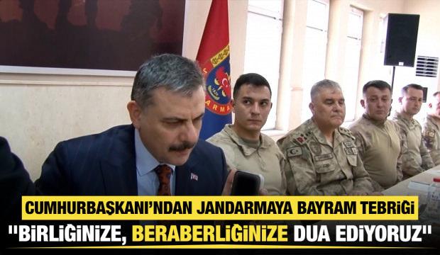 Cumhurbaşkanı Erdoğan jandarma personelinin bayramını kutladı
