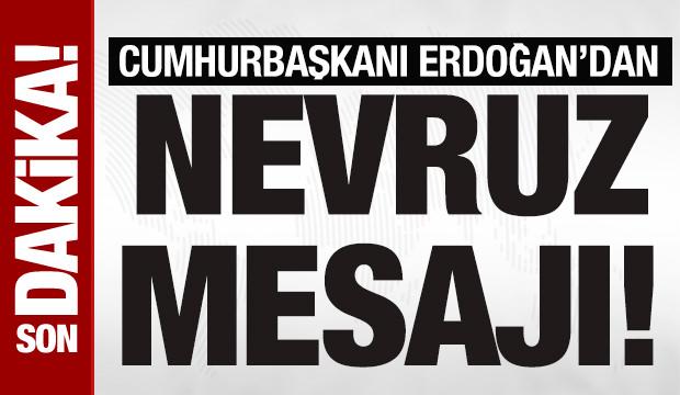 Cumhurbaşkanı Erdoğan'dan 21 Mart Nevruz kutlaması