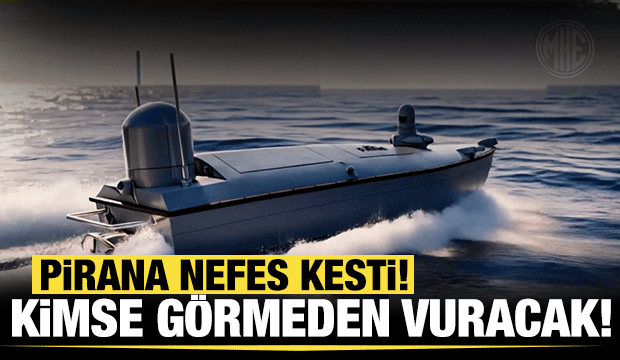 Deniz kuvvetlerinin yeni gücü PİRANA KİDA hedefleri fark edilmeden imha edecek! 