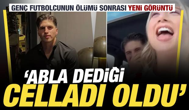 Gen&ccedil; futbolcunun &ouml;ld&uuml;r&uuml;ld&uuml;ğ&uuml; olayla ilgili yeni g&ouml;r&uuml;nt&uuml;: &lsquo;Abla dediği celladı oldu&rsquo;