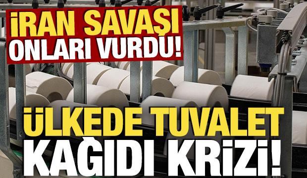 İran savaşı onları vurdu! Ülkede tuvalet kağıdı krizi