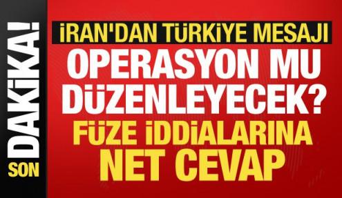 İran'dan son dakika Türkiye açıklaması: Saldırma niyetimiz yok!