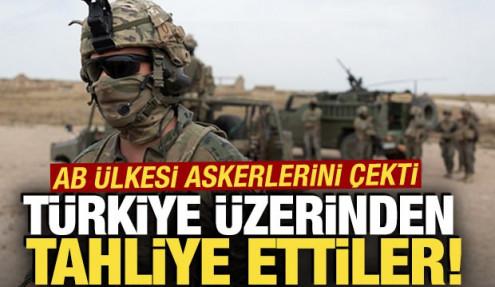 İspanya askerlerini Komşudan çekti! Türkiye üzerinden tahliye ettiler