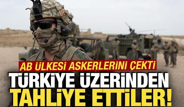 İspanya askerlerini Komşudan çekti! Türkiye üzerinden tahliye ettiler