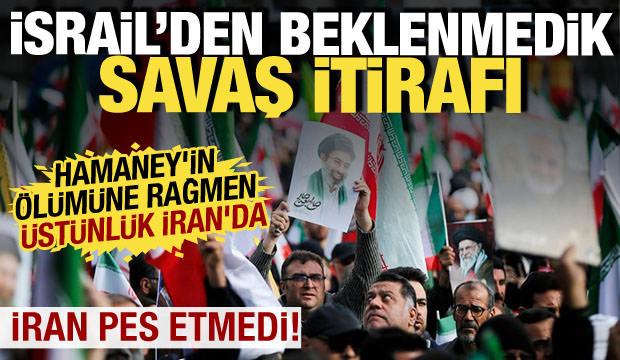 İsrail'den beklenmedik savaş itirafı! Sonuna kadar savaşacaklar...