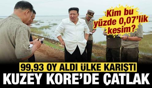 Kim yüzde 99,93 oy aldı Kuzey Kore karıştı: Ülkede 0,07'lik çatlak!