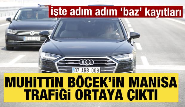 Muhittin Böcek’in 15 Ocak 2024'teki Manisa trafiği ortaya çıktı 