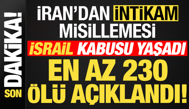 Son dakika: İran'dan intikam misillemesi! İsrail kabusu yaşadı: Onlarca ölü var...