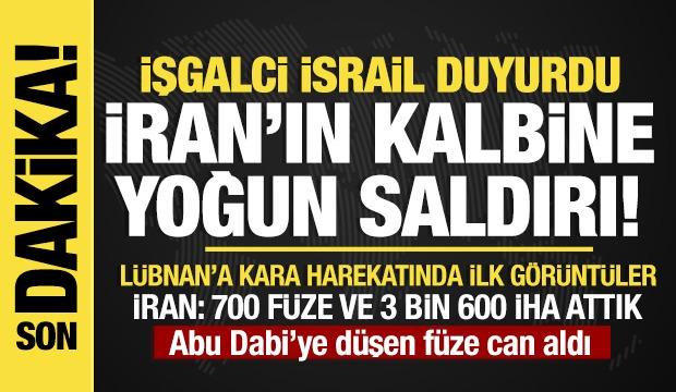 Son dakika...İsrail ordusundan İran’a geniş çaplı saldırı! 