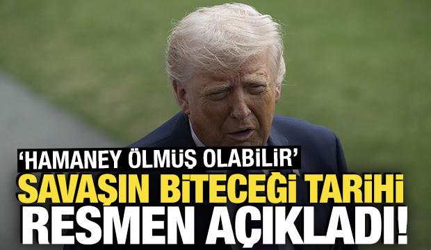 Trump'tan son dakika İran a&ccedil;ıklaması: Savaşın biteceği tarihi resmen a&ccedil;ıkladı!