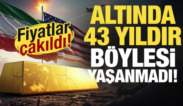 43 yılın en büyük haftalık kaybı! Altın fiyatları çakıldı!