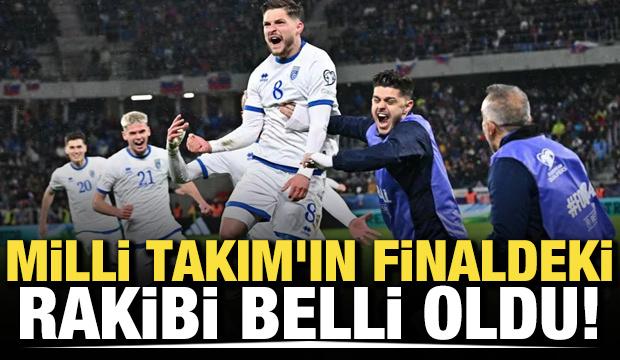 A Milli Takım'ın finaldeki rakibi belli oldu!