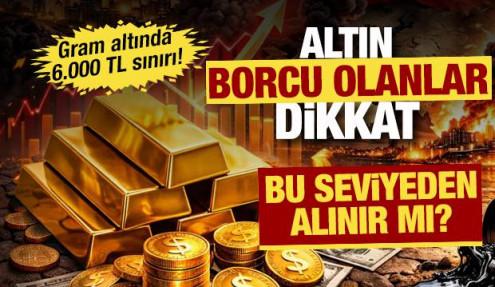 Altın borcu olanlar dikkat! Altın bu seviyeden alınır mı?
