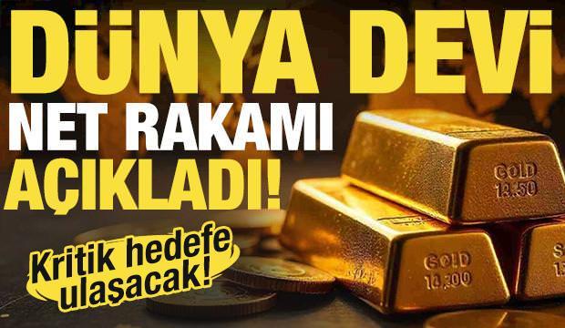 Dev banka altın i&ccedil;in fiyat verip uyarıda bulundu
