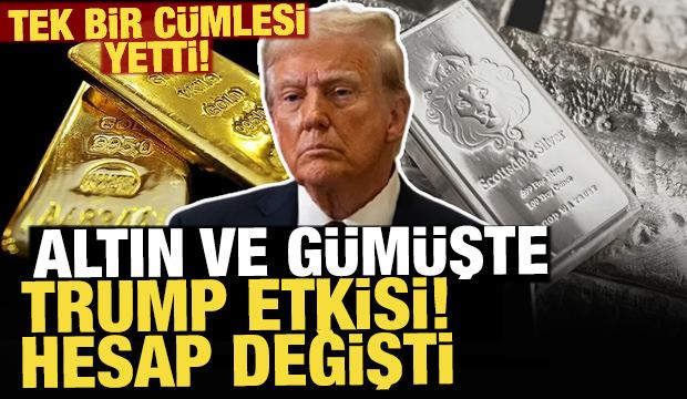 Altın ve g&uuml;m&uuml;ş fiyatlarında Trump etkisi! Y&uuml;kselişe ge&ccedil;ti