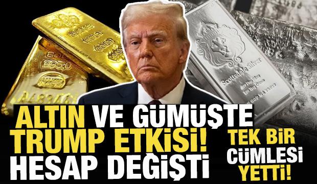 Altın ve g&uuml;m&uuml;ş fiyatlarında Trump etkisi! Y&uuml;kselişe ge&ccedil;ti