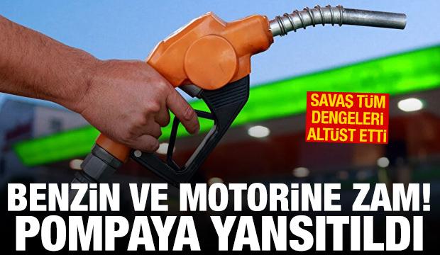 Benzin ve motorine zam geldi! Pompaya yansıtıldı! İşte yeni akaryakıt fiyatları