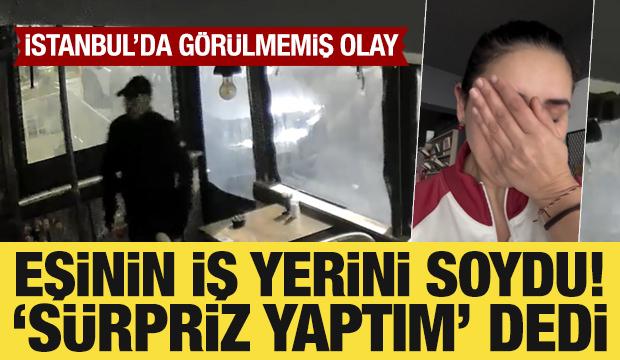 Boşanma aşamasındaki eşinin kafesini soydu, polise 'sürpriz yaptım' dedi