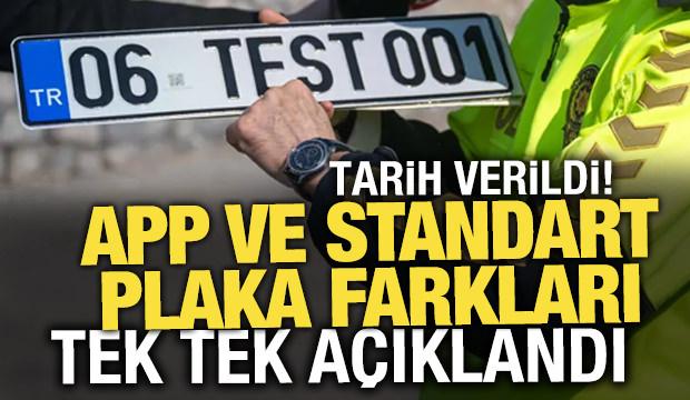 EGM Trafik Başkanı tek tek a&ccedil;ıkladı! İşte APP ve standart plakalar arasındaki farklar