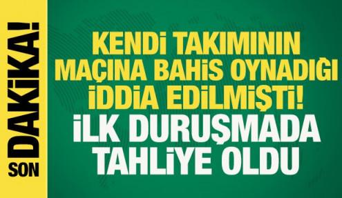 Futbolda bahis soruşturması! Alassane Ndao hakkında tahliye kararı