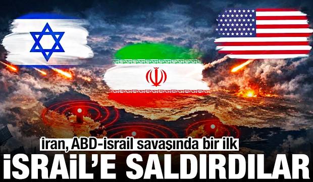 İran, ABD-İsrail savaşında bir ilk! İsrail'e saldırdılar