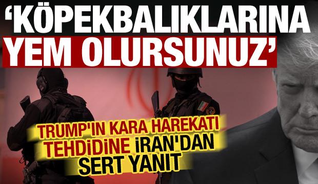 İran'dan ABD'ye kara harekatı uyarısı: Askerleriniz köpekbalıklarına yem olur