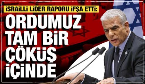 İsrail muhalefet lideri Yair Lapid: İsrail ordusu tam bir çöküş içinde