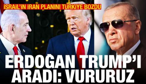 İsrail'in PKK'yı İran savaşına sokma planını Türkiye bozdu! Erdoğan Trump'ı aradı: Vururuz