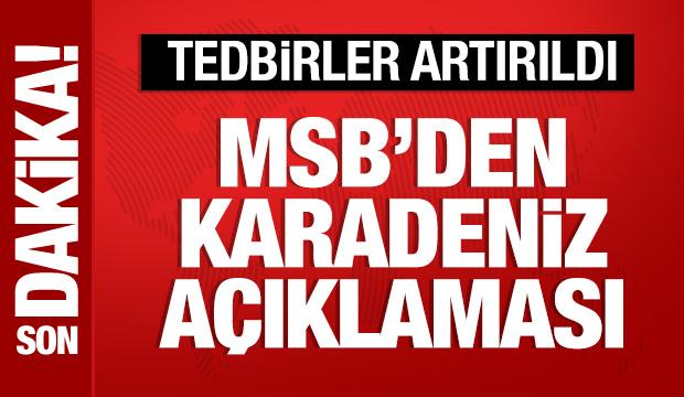 MSB'den Karadeniz açıklaması