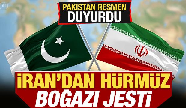 Pakistan son dakika duyurdu! İran'dan Hürmüz Boğazı jesti