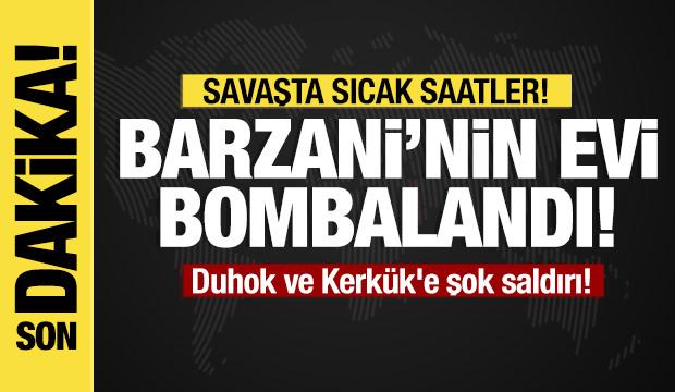 Son dakika... Duhok ve Kerkük'e şok saldırı: Neçirvan Barzani’nin evi hedef alındı