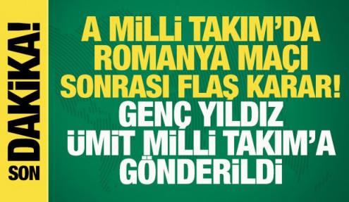 Son dakika: TFF açıkladı! A Milli takım'da Romanya maçı sonrası Semih Kılıçsoy kararı