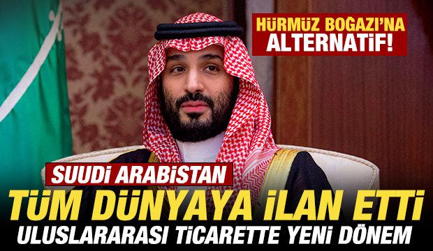Suudi Arabistan tüm dünyaya duyurdu! Uluslararası koridor açıyorlar! Hürmüz'e alternatif