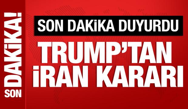 Trump, İran'a verdiği süreyi uzattı