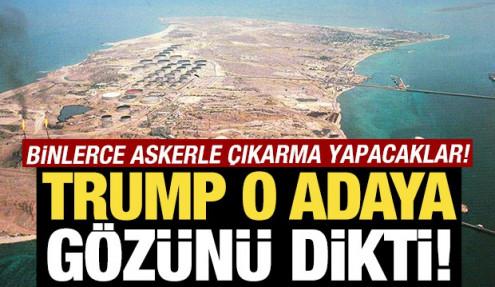 Trump o adaya gözünü dikti! Binlerce askerle çıkarma yapacaklar