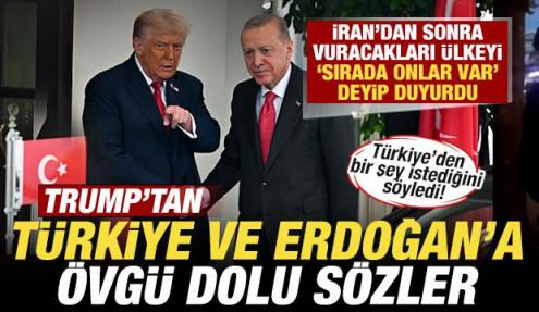 Trump'tan Türkiye ve Erdoğan açıklaması! İran'dan sonra vuracakları ülkeyi de açıkladı