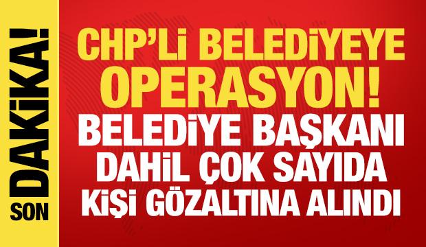 Uşak Belediyesi'ne operasyon! Başkan dahil 11 gözaltı