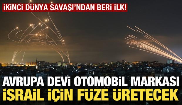 Volkswagen İsrail için füze üretecek