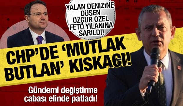 Yalan denizine d&uuml;şen &Ouml;zg&uuml;r &Ouml;zel FET&Ouml; yılanına sarıldı&hellip;