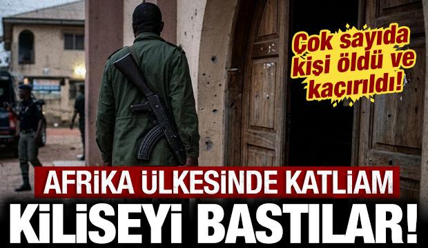 Afrika &uuml;lkesinde Paskalya kutlamasında kiliseye saldırı: 8 kişiyi &ouml;ld&uuml;rd&uuml;ler