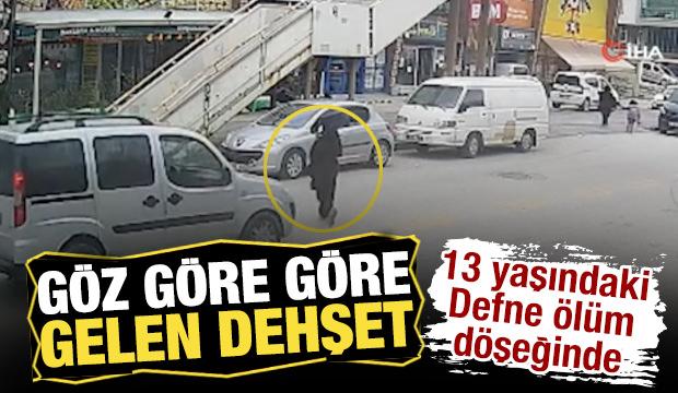 Ankara'da feci kaza: Hatalı sollama yapan s&uuml;r&uuml;c&uuml; 13 yaşındaki Defne'yi ağır yaraladı