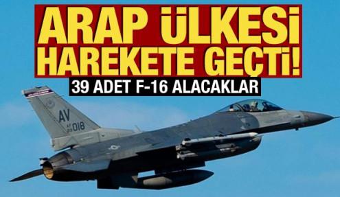 Arap ülkesinden F-16 hamlesi! 39 adet alacaklar