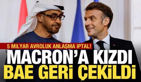 BAE geri çekildi: Fransa ile 5 milyar avroluk anlaşma iptal!