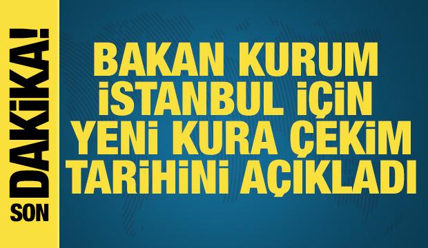 Bakan Kurum: Yarın İstanbul'umuz için yeni müjdelerimizi açıklayacağız