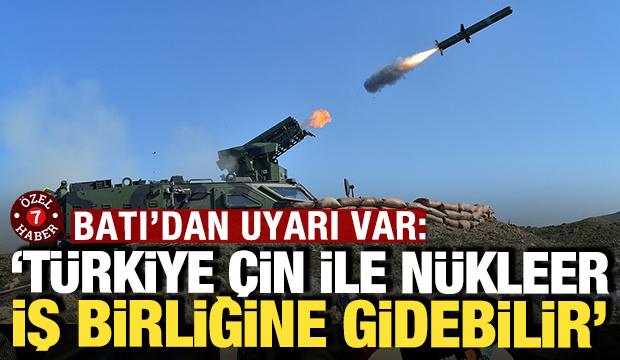 Batı'dan uyarı var: 'Türkiye, Çin ile 'nükleer iş birliğine' gidebilir'