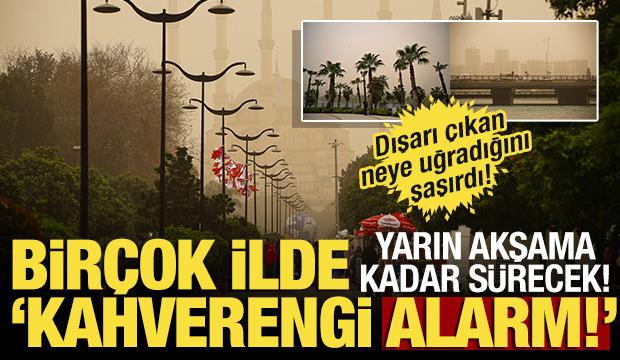 Bir&ccedil;ok ilde etkili oldu, g&ouml;z g&ouml;z&uuml; g&ouml;rmedi! Yarın akşama kadar s&uuml;recek