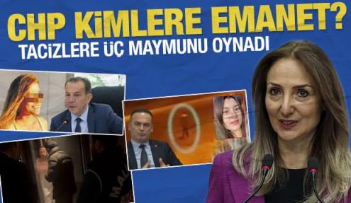 CHP kimlere emanet? Aylin Nazlıaka, tacizlere üç maymunu oynadı